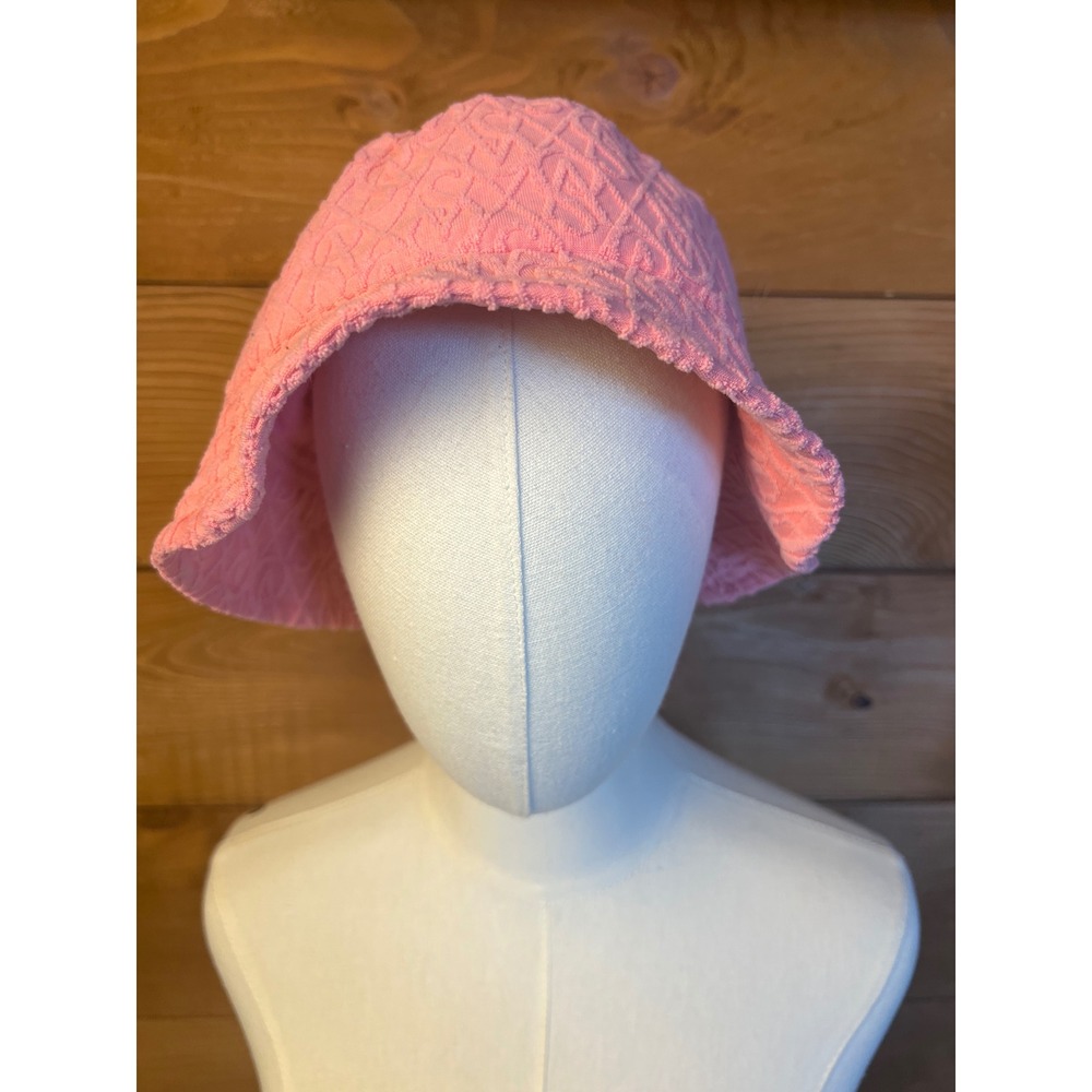Victoria's Secret Pink Textured‎ Bucket Hat Women's One Size OS Beach